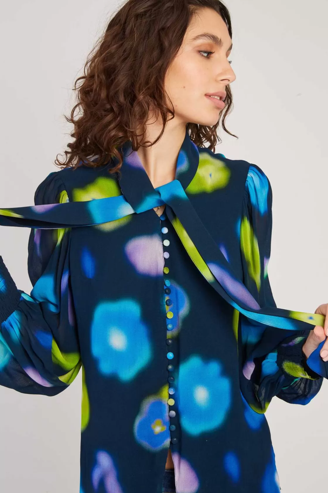 blouse_imprime_manches_longues_federica_8.webp Maison Derhy Les Blouses, Chemisiers & Tops-Blouse imprimée manches longues FEDERICA