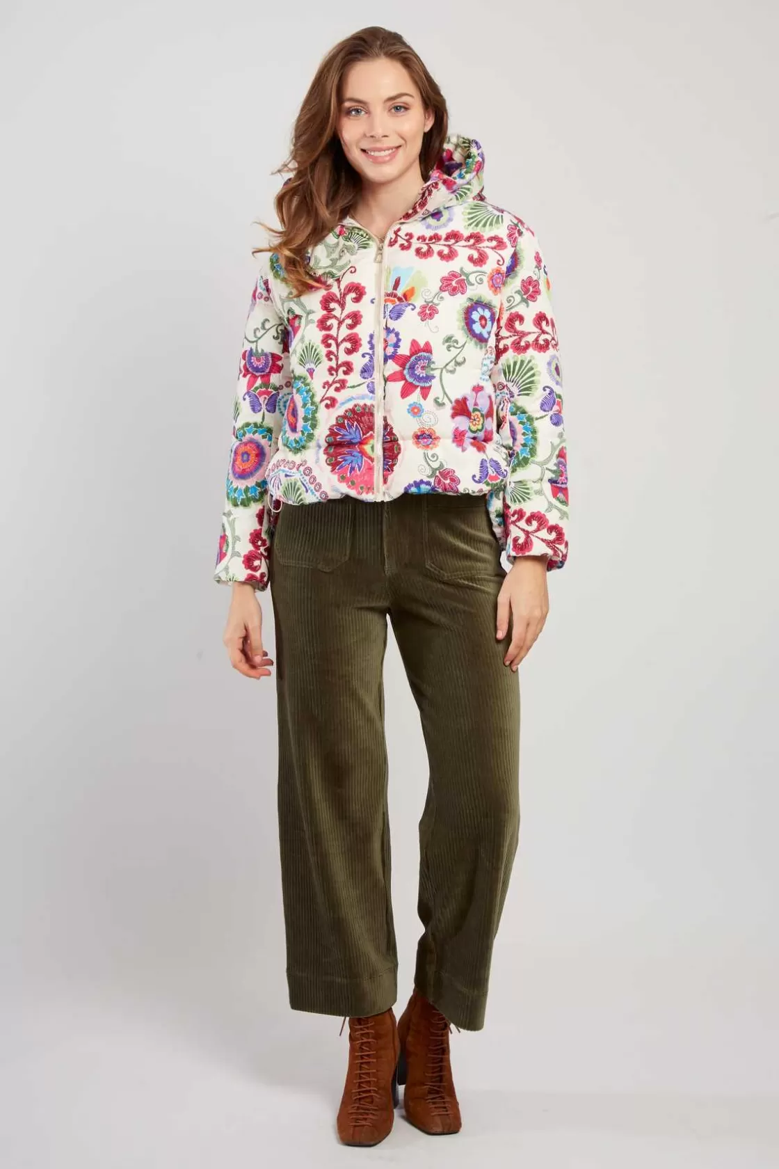 doudoune__capuche_motif_floral_eduarda_10.webp Maison Derhy Les Manteaux, Vestes & Doudounes-Doudoune à capuche motif floral EDUARDA