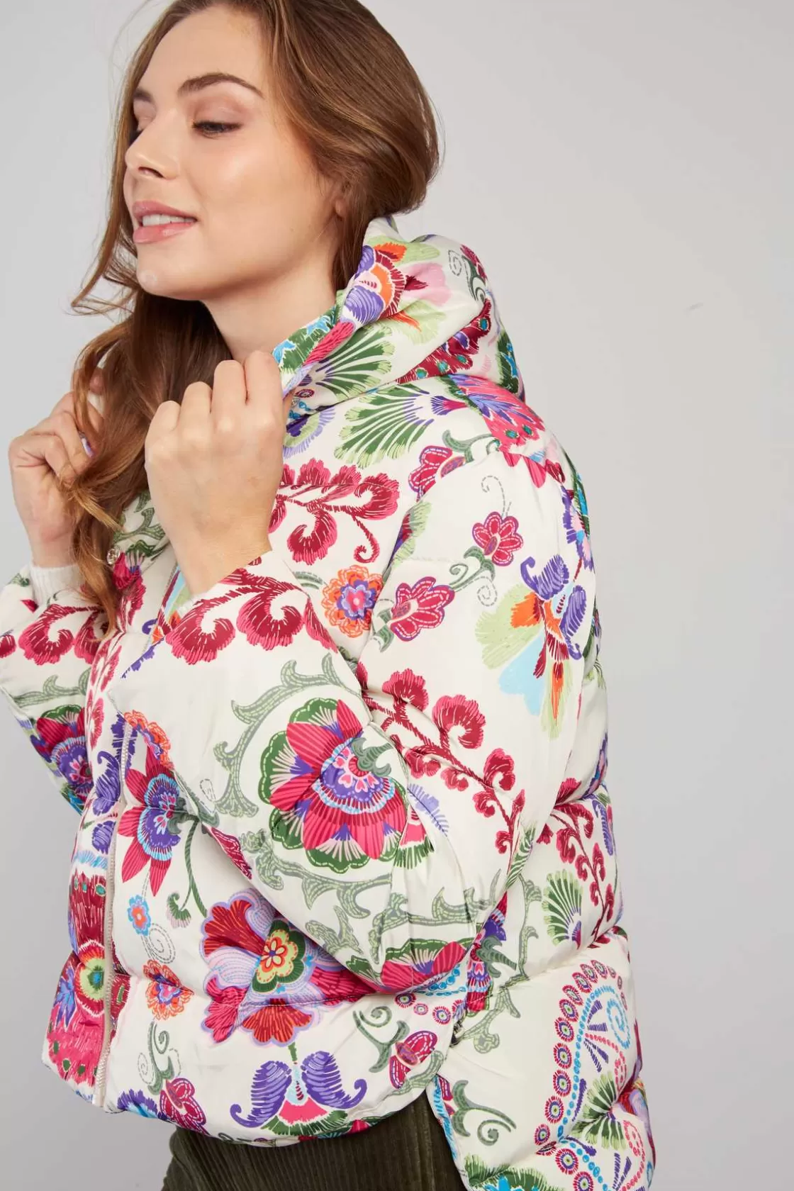 doudoune__capuche_motif_floral_eduarda_7.webp Maison Derhy Les Manteaux, Vestes & Doudounes-Doudoune à capuche motif floral EDUARDA