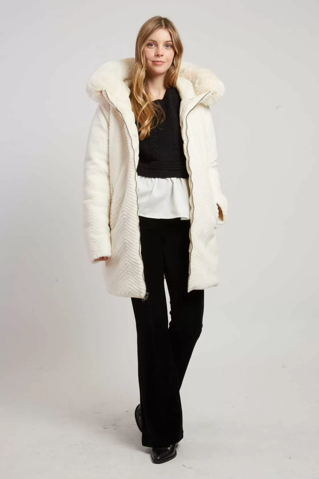 doudoune_milongue_rversible_eglantine_17.webp Maison Derhy Les Manteaux, Vestes & Doudounes-Doudoune mi-longue réversible EGLANTINE