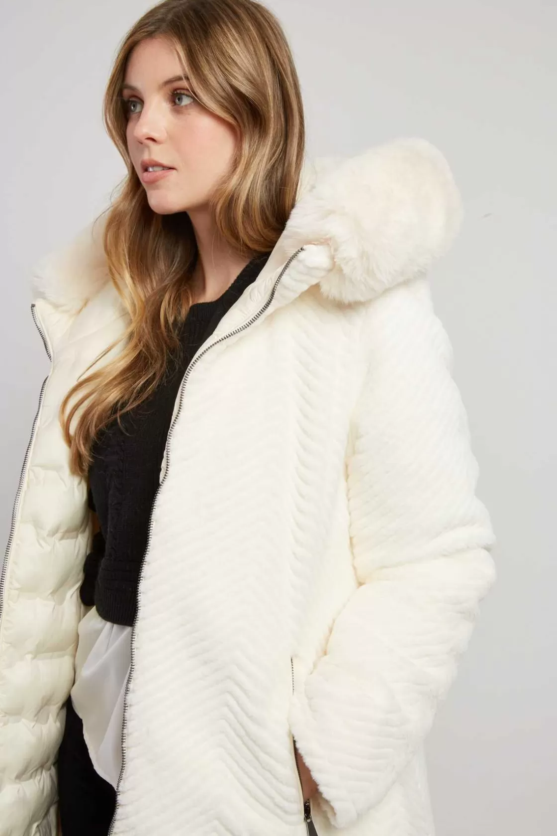 doudoune_milongue_rversible_eglantine_21.webp Maison Derhy Les Manteaux, Vestes & Doudounes-Doudoune mi-longue réversible EGLANTINE