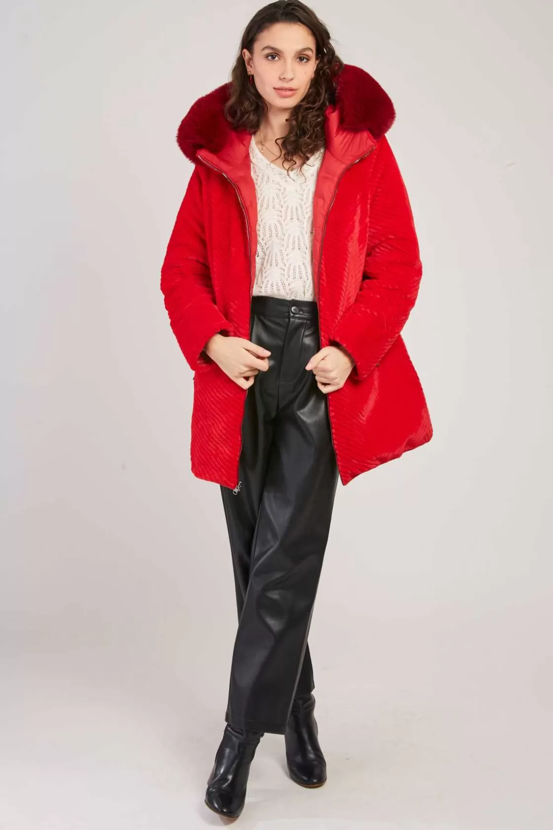 doudoune_milongue_rversible_eglantine_6.webp Maison Derhy Les Manteaux, Vestes & Doudounes-Doudoune mi-longue réversible EGLANTINE