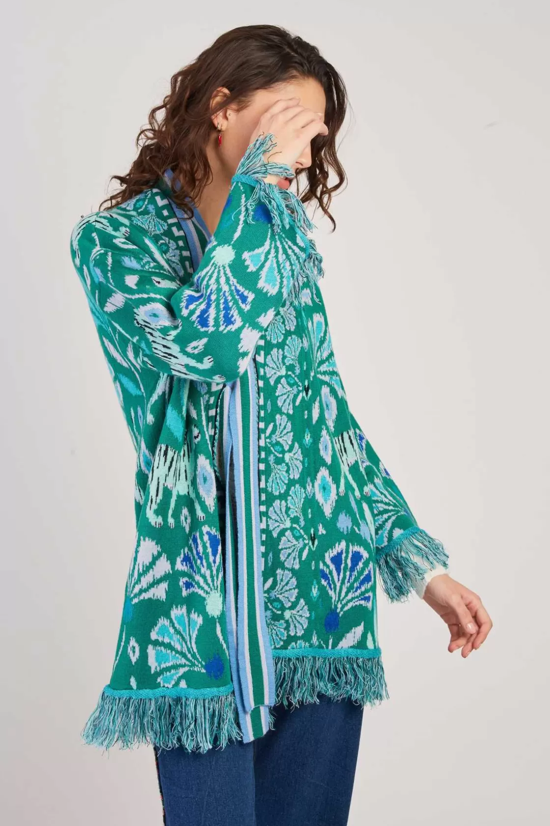 gilet_long__franges_darwin_9.webp Maison Derhy La Maille | Les Gilets, Cardigans & Pulls-Gilet long à franges DARWIN