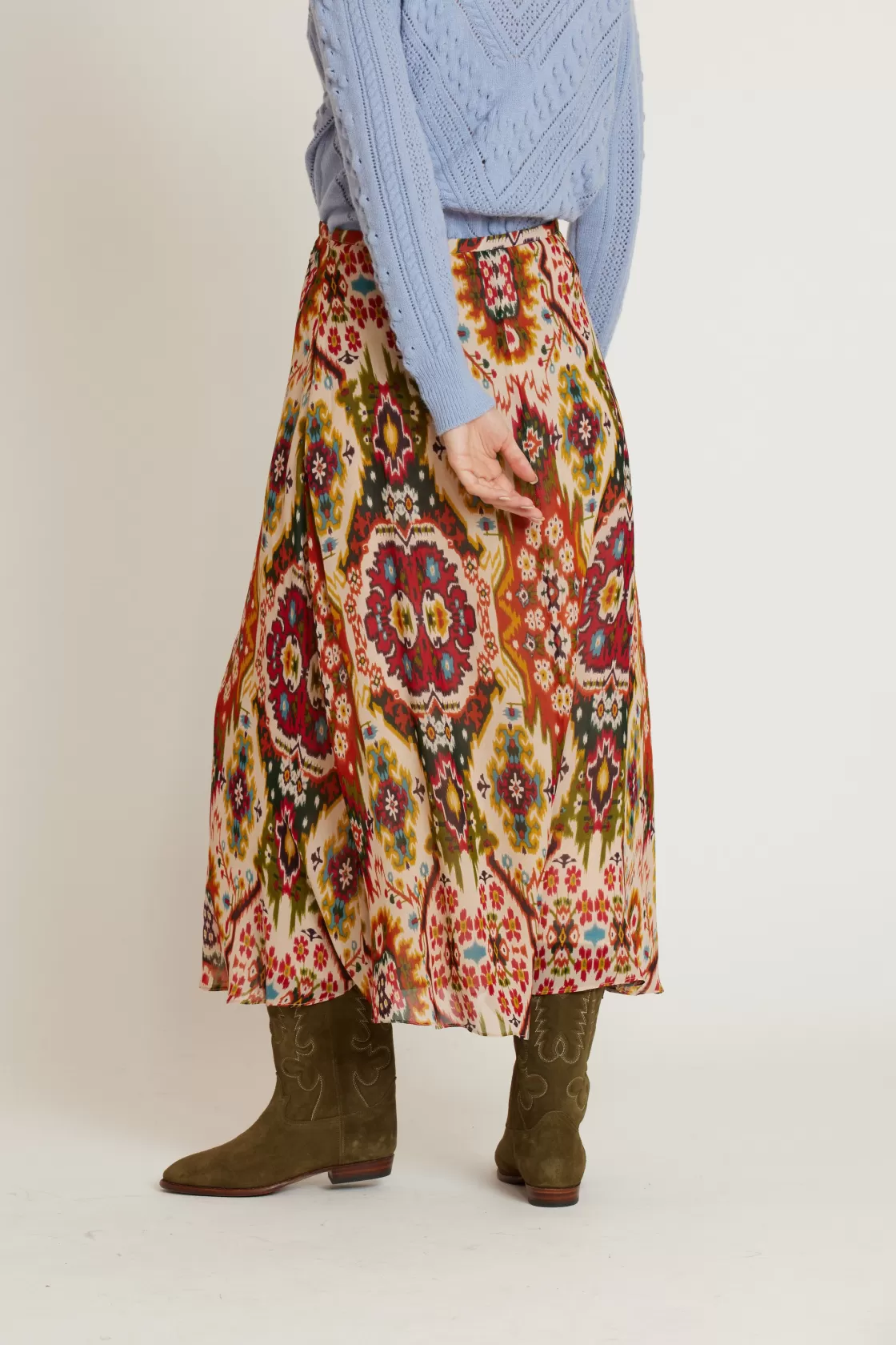 jupe_midi_imprime_hyacinthe_5.webp Maison Derhy Les Jupes & Pantalons-Jupe midi imprimée HYACINTHE