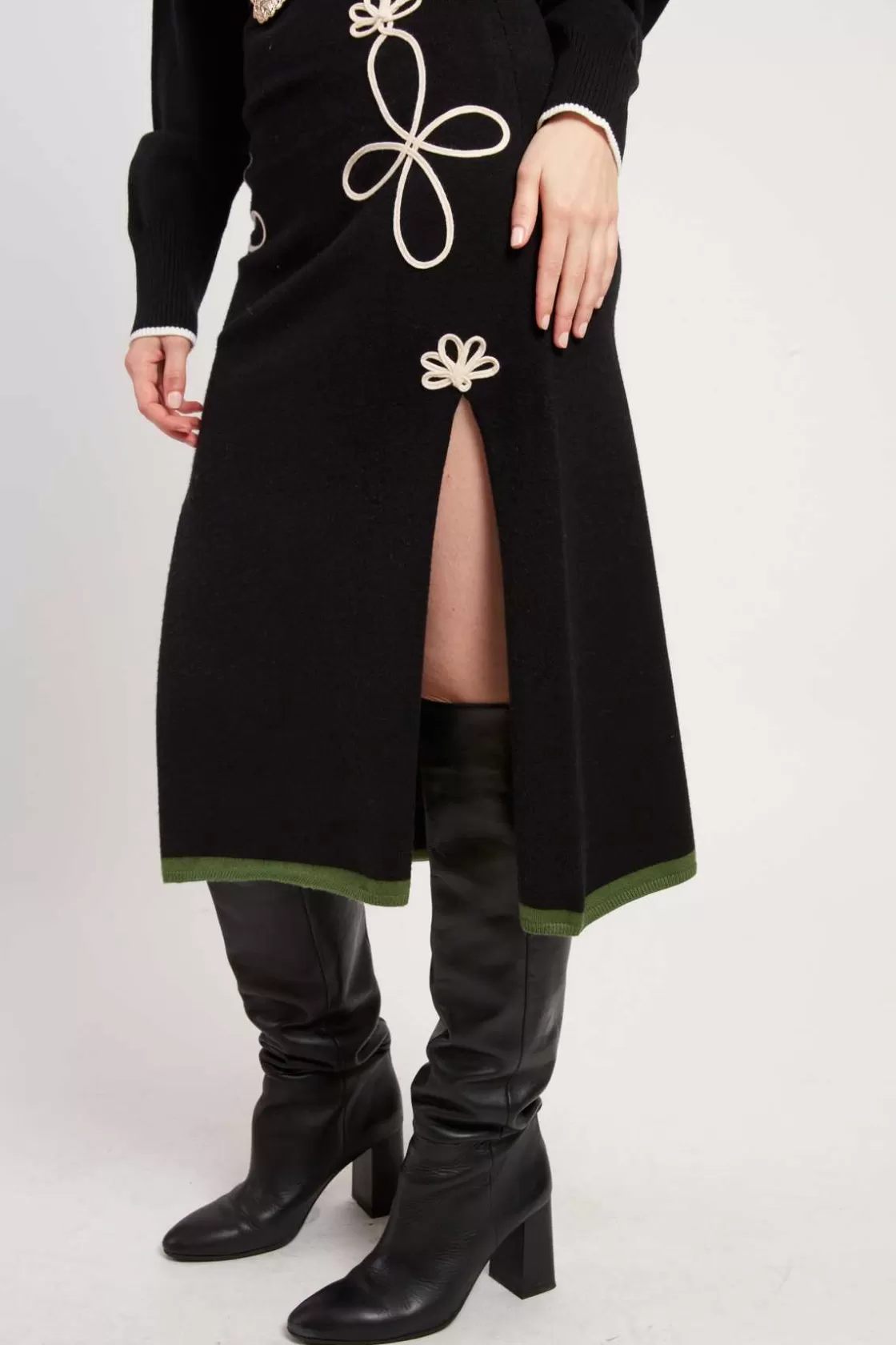 jupe_milongue_fendue_en_maille_gaby_11.webp Maison Derhy Les Jupes & Pantalons-Jupe mi-longue fendue en maille GABY