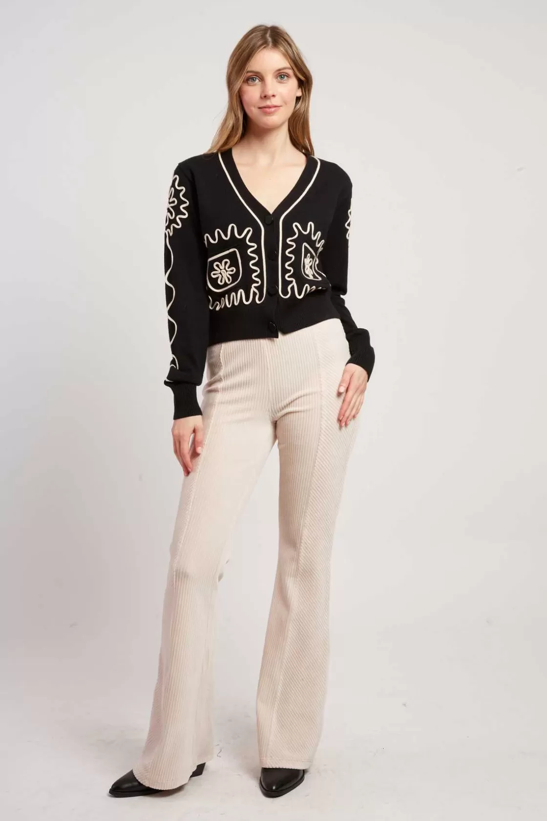 pantalon_en_velours_ctel_ragtime_11.webp Maison Derhy Les Jupes & Pantalons-Pantalon en velours côtelé RAGTIME