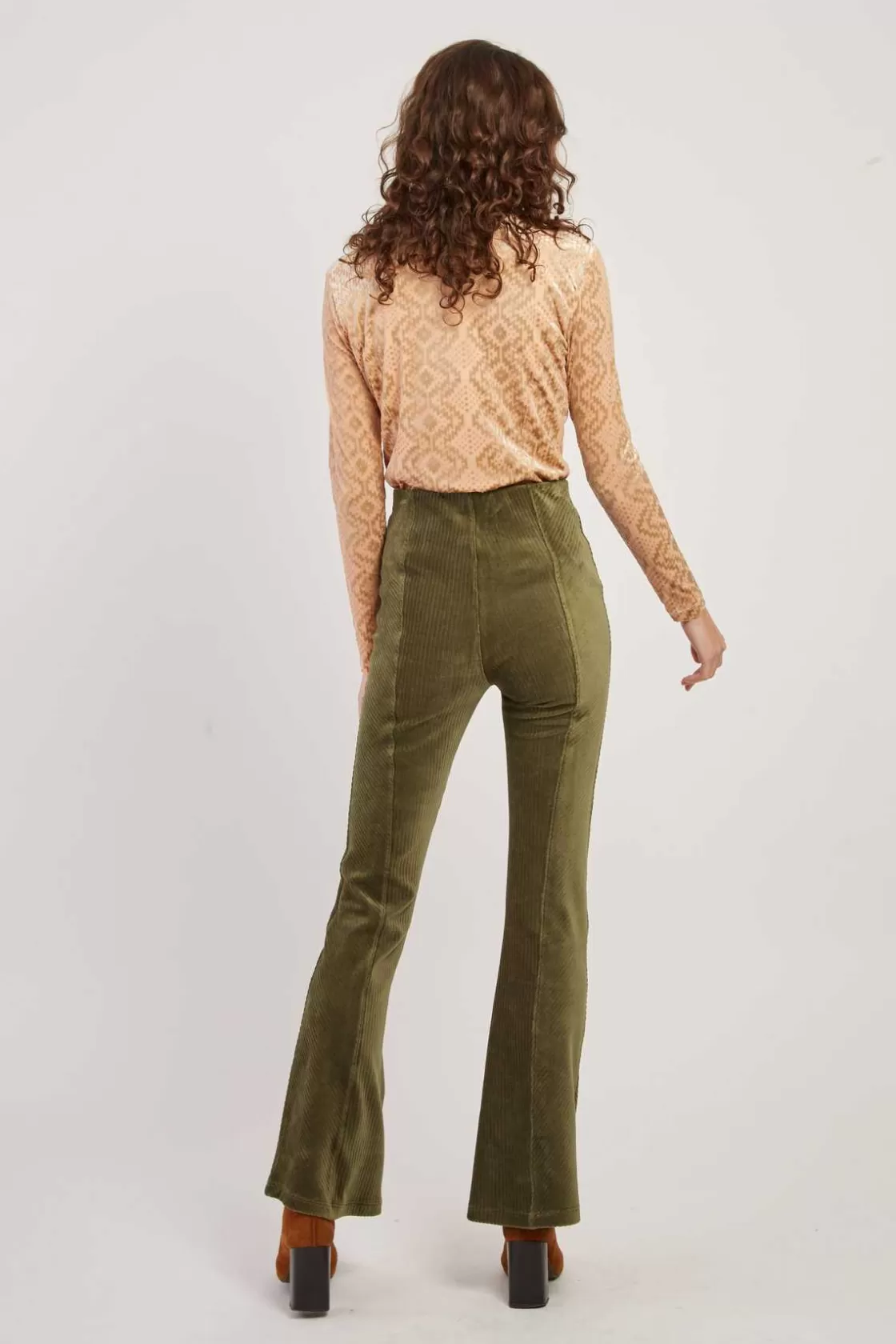 pantalon_en_velours_ctel_ragtime_23.webp Maison Derhy Les Jupes & Pantalons-Pantalon en velours côtelé RAGTIME