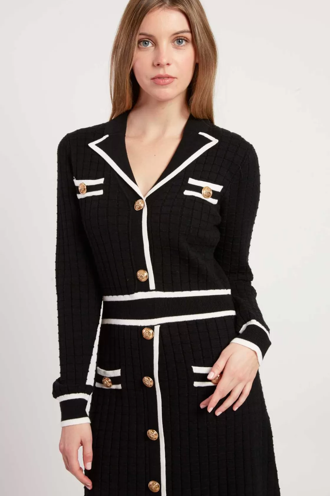 robe_courte_en_maille_avec_manches_longues_jade_3.webp Maison Derhy La Maille | Robes Courtes-Robe courte en maille avec manches longues JADE