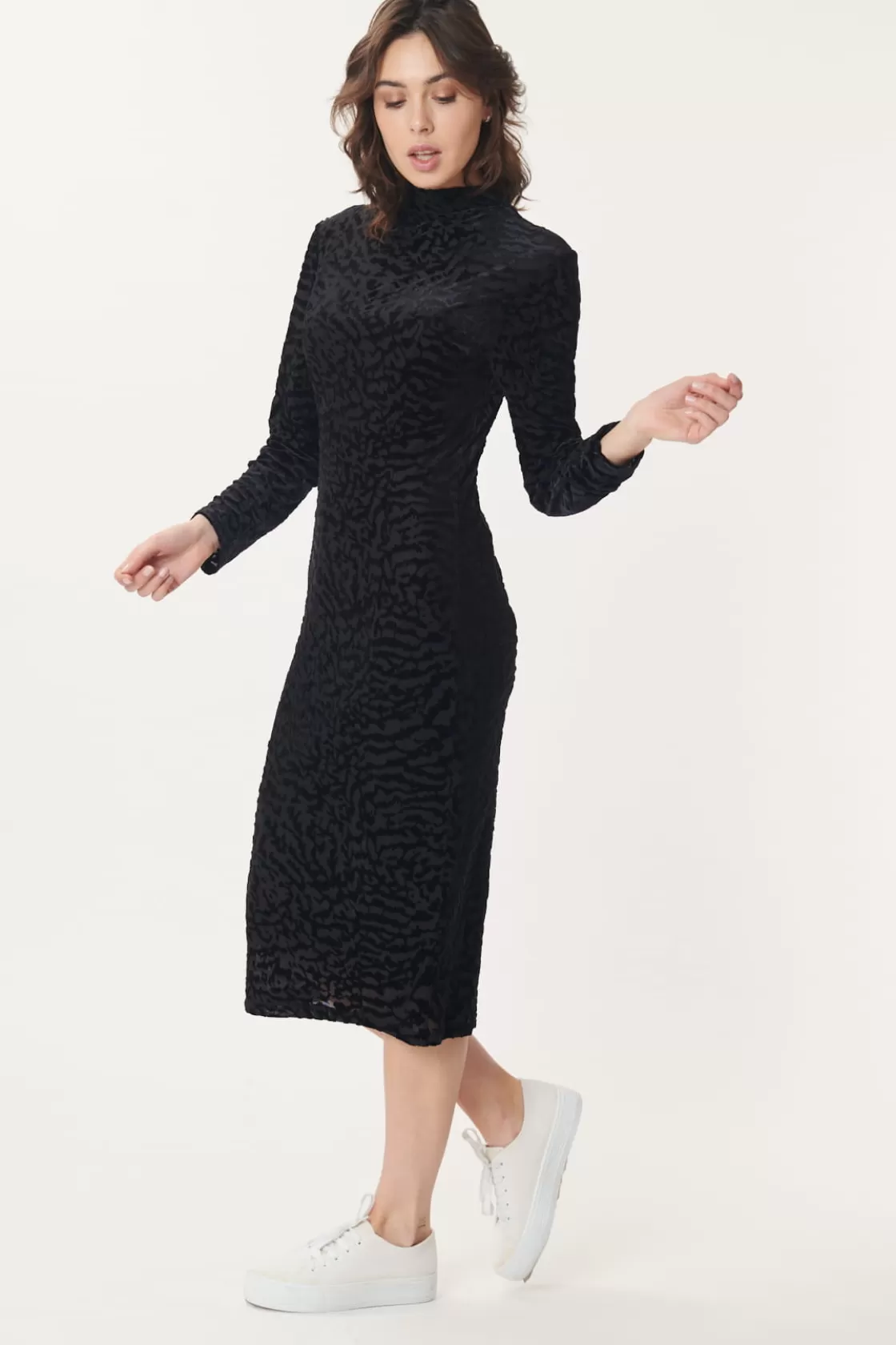 robe_milongue_en_jersey_stretch__manches_longues_deborah_6.webp Maison Derhy Robes Imprimées | Robes Longues-Robe mi-longue en jersey stretch à manches longues DEBORAH