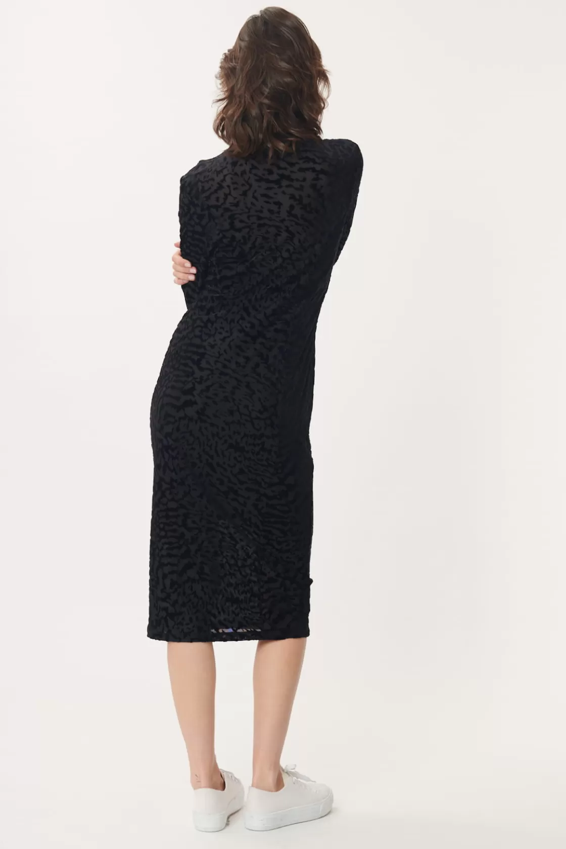 robe_milongue_en_jersey_stretch__manches_longues_deborah_7.webp Maison Derhy Robes Imprimées | Robes Longues-Robe mi-longue en jersey stretch à manches longues DEBORAH