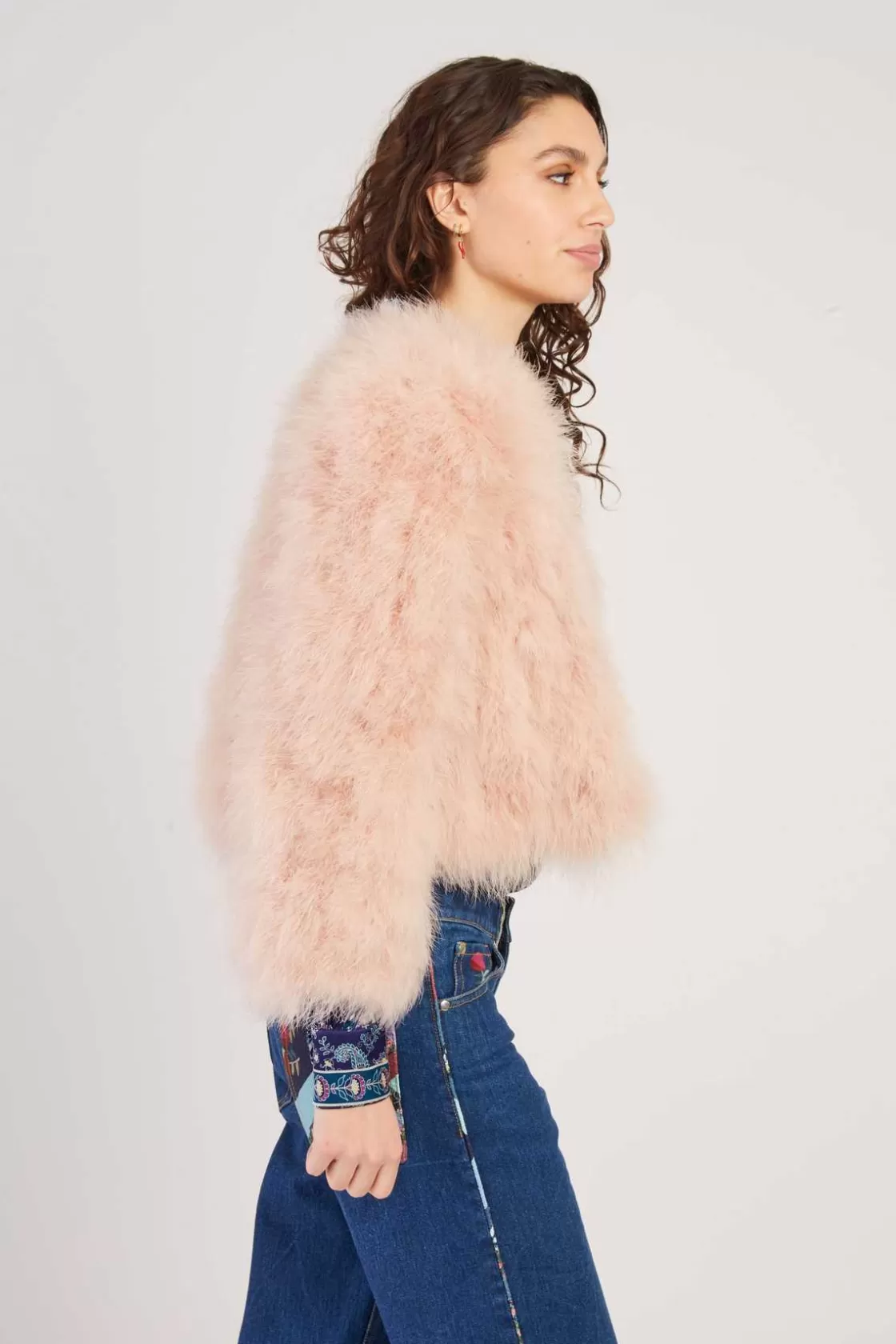 veste_unie_en_plume_linette_7.webp Maison Derhy Les Manteaux, Vestes & Doudounes-Veste unie en plume LINETTE