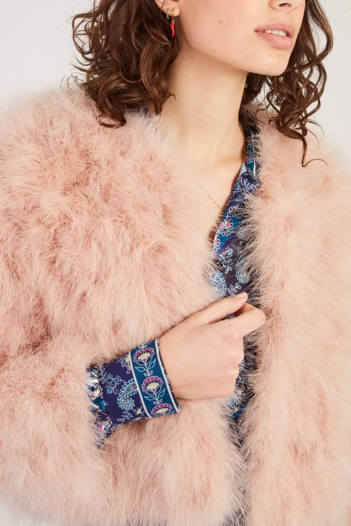 veste_unie_en_plume_linette_9.webp Maison Derhy Les Manteaux, Vestes & Doudounes-Veste unie en plume LINETTE